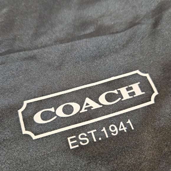 Coach Brown Logo Medium Size Dust Bag Sleeper Storage Travel - Picture 3 of 4